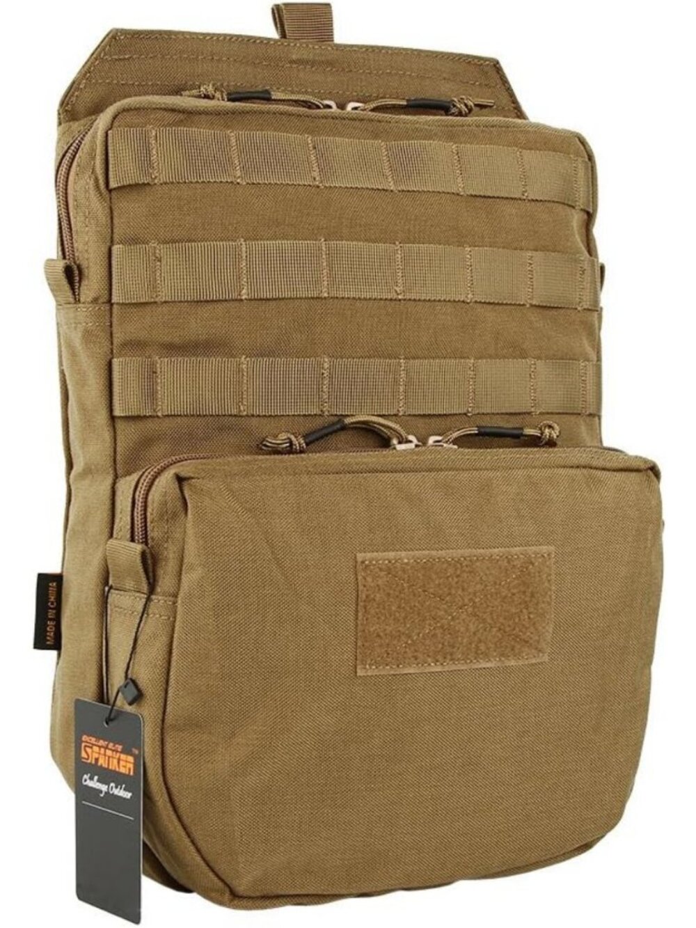 Tactical MOLLE Hydration Pack - 3L Water Bladder, Lightweight, Durable, Outdoor